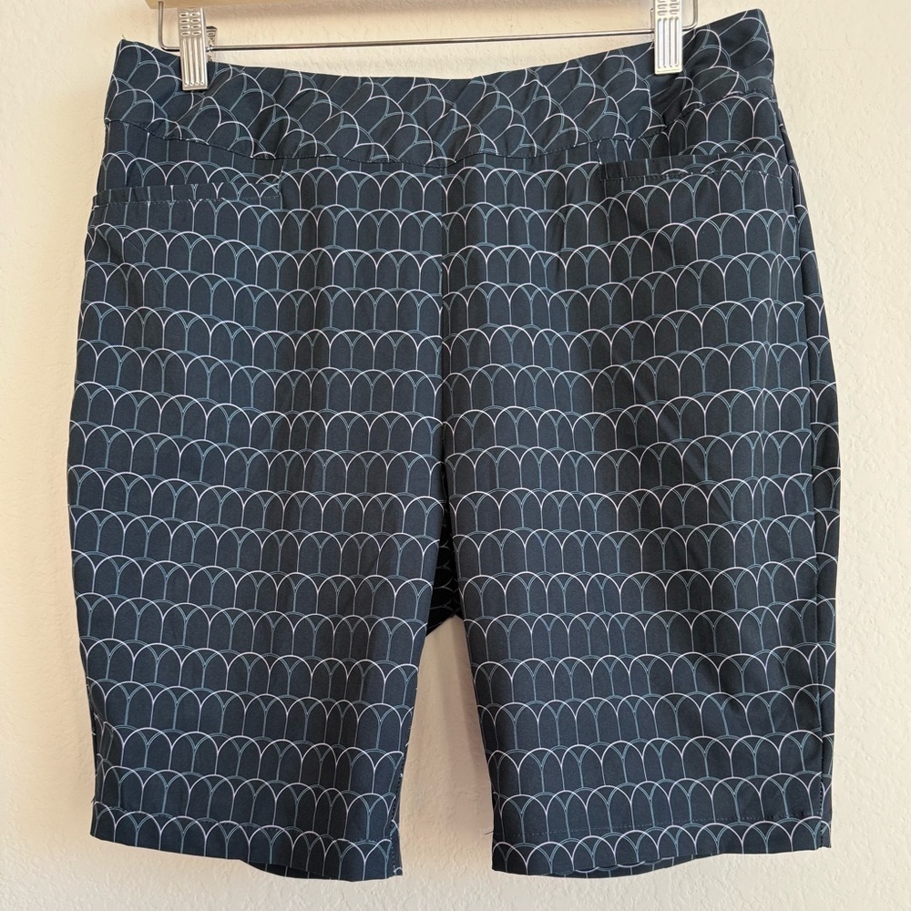 Mimosa by N’vo Performance Women’s M Navy Palmer Bermuda Lightweight‎ Shorts NWT